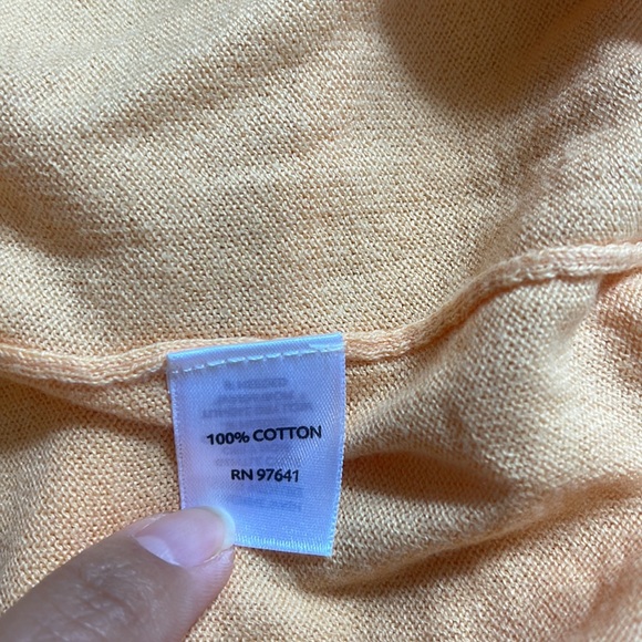 J. Jill Yellow Open Cardigan - Picture 4 of 6